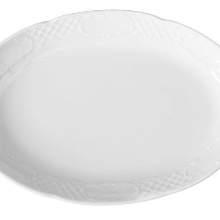 HENDI Platte – oval – 330 × 225 mm – 6 Stück – Produktansicht