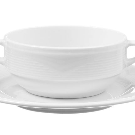 HENDI Untertasse für Suppenschale – Ø 190 mm – 12 Stück – weitere Produktansicht