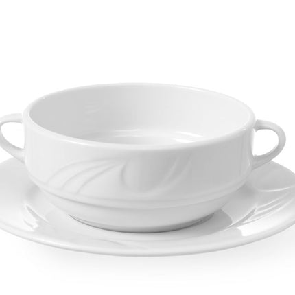 HENDI Untertasse für Suppenschale – Ø 180 mm – 12 Stück – weitere Produktansicht