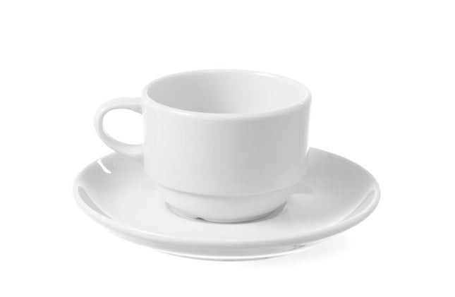 HENDI Cappuccino-Tasse – 0.23 l – Ø 90 mm – 12 Stück – Produktansicht