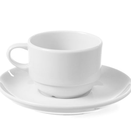 HENDI Untertasse für Espresso-Tasse – Ø 83 mm – 12 Stück – weitere Produktansicht