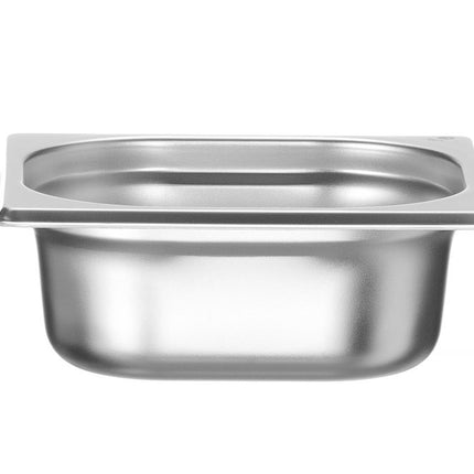 HENDI Gastronorm-Behälter 1 / 6 – Budget Line – GN 1 / 6 – 1 l – 176 × 162 × 65 mm – Produktansicht