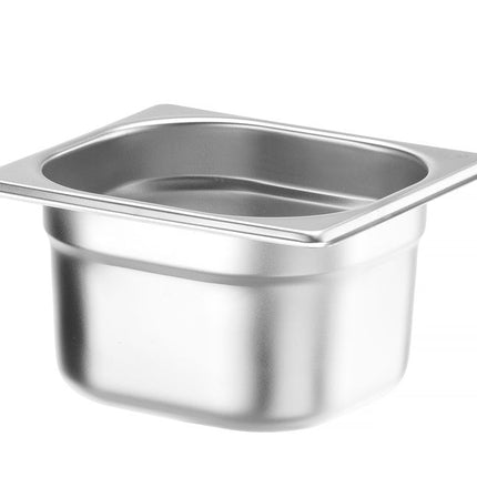 HENDI Gastronorm-Behälter 1 / 6 – Budget Line – GN 1 / 6 – 1.6 l – 176 × 162 × 100 mm – weitere Produktansicht
