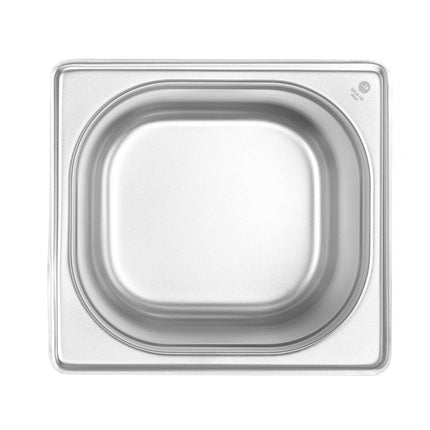HENDI Gastronorm-Behälter 1 / 6 – Budget Line – GN 1 / 6 – 2.4 l – 176 × 162 × 150 mm – weitere Produktansicht