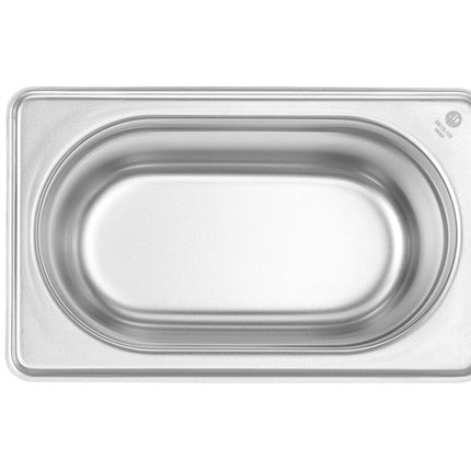 HENDI Gastronorm-Behälter 1 / 9 – Budget Line – GN 1 / 9 – 1 l – 176 × 108 × 100 mm – weitere Produktansicht