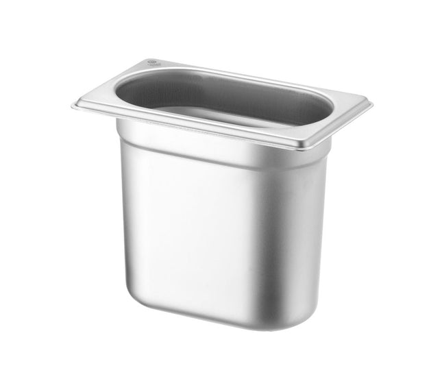 HENDI Gastronorm-Behälter 1 / 9 – Budget Line – GN 1 / 9 – 1 – 3 l – 176 × 108 × H 150 mm – Produktansicht
