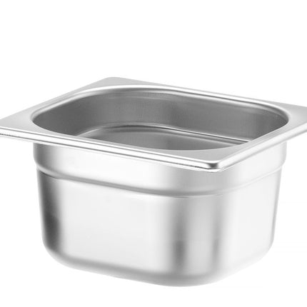 HENDI Gastronorm-Behälter 1 / 6 – Profi Line – GN 1 / 6 – 1.6 l – (H)100 mm – weitere Produktansicht