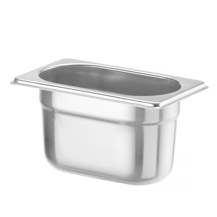 HENDI Gastronorm-Behälter 1 / 9 – Profi Line – GN 1 / 9 – 1 l – (H)100 mm – weitere Produktansicht