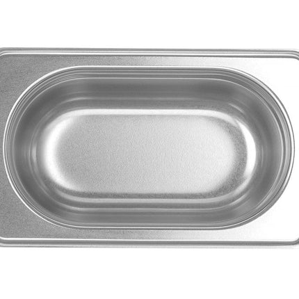 HENDI Gastronorm-Behälter 1 / 9 – Profi Line – GN 1 / 9 – 1 l – (H)100 mm – weitere Produktansicht