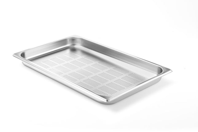 HENDI Behälter GN 1 / 1 perforiert – Profi Line – GN 1 / 1 – 5 l – (H)40 mm – Produktansicht