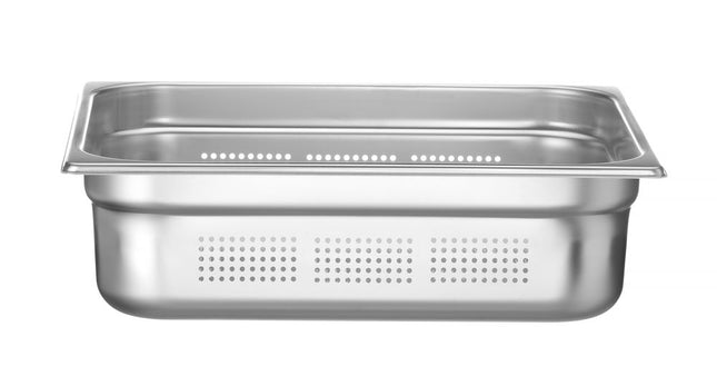 HENDI Behälter GN 2 / 3 perforiert – Profi Line – GN 2 / 3 – 9 l – (H)100 mm – Produktansicht