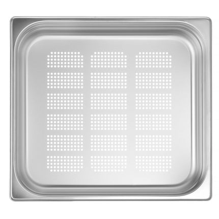 HENDI Behälter GN 2 / 3 perforiert – Profi Line – GN 2 / 3 – 3 l – (H)40 mm – weitere Produktansicht