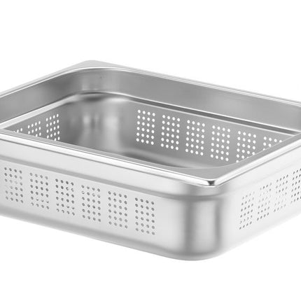 HENDI Behälter GN 1 / 2 perforiert – Profi Line – GN 1 / 2 – 6.5 l – (H)100 mm – weitere Produktansicht
