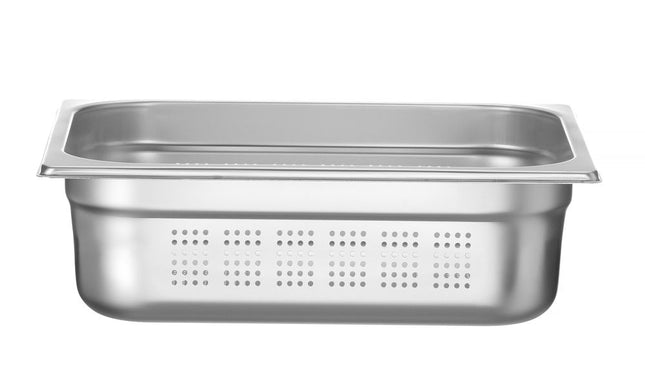 HENDI Behälter GN 1 / 2 perforiert – Profi Line – GN 1 / 2 – 6.5 l – (H)100 mm – Produktansicht