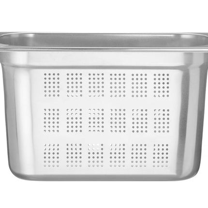 HENDI Behälter GN 1 / 3 perforiert – Profi Line – GN 1 / 3 – 7.8 l – (H)200 mm – Produktansicht