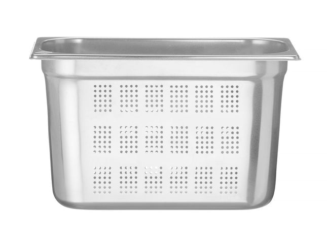 HENDI Behälter GN 1 / 3 perforiert – Profi Line – GN 1 / 3 – 7.8 l – (H)200 mm – Produktansicht