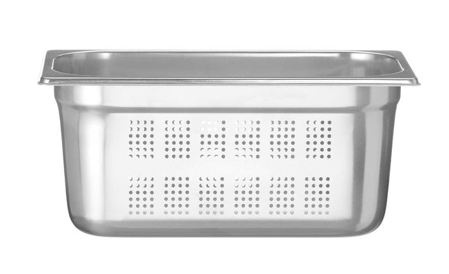HENDI Behälter GN 1 / 3 perforiert – Profi Line – GN 1 / 3 – 5.7 l – (H)150 mm – Produktansicht