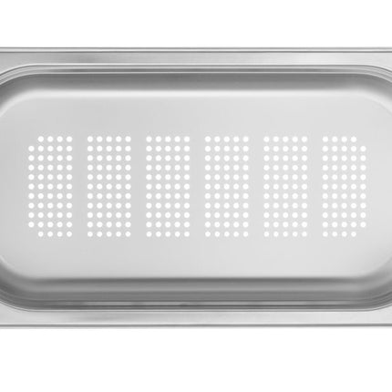 HENDI Behälter GN 1 / 3 perforiert – Profi Line – GN 1 / 3 – 2.5 l – (H)65 mm – weitere Produktansicht