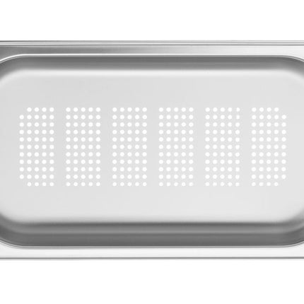 HENDI Behälter GN 1 / 3 perforiert – Profi Line – GN 1 / 3 – 1.2 l – (H)40 mm – weitere Produktansicht