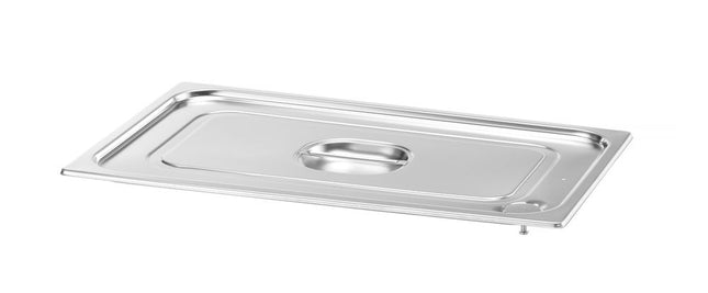 HENDI Gastronorm-Deckel mit Silikonrand – Profi Line – GN 1 / 1 – 530 × 325 mm – Produktansicht