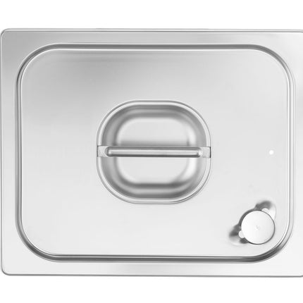 HENDI Gastronorm-Deckel mit Silikonrand – Profi Line – GN 1 / 2 – 265 × 325 mm – weitere Produktansicht