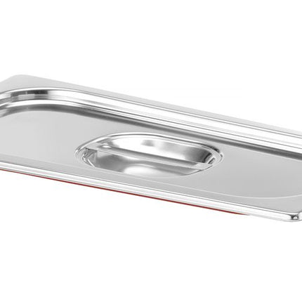 HENDI Gastronorm-Deckel mit Silikonrand – Profi Line – GN 1 / 3 – 325 × 176 mm – Produktansicht