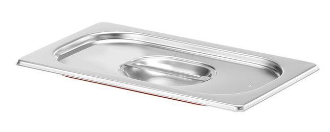 HENDI Gastronorm-Deckel mit Silikonrand – Profi Line – GN 1 / 4 – 265 × 162 mm – Produktansicht