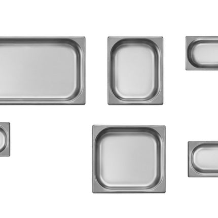 HENDI GN-Behälter mit einklappbaren Griffen – GN 1 / 1 – 28 l – Detailansicht
