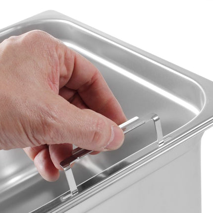 HENDI GN-Behälter mit einklappbaren Griffen – GN 1 / 1 – 28 l – Weitere Produktansicht