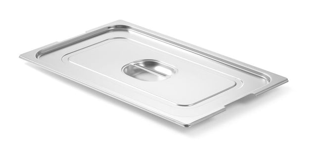 HENDI Deckel für GN-Behälter mit Griffaussparung – GN 1 / 1 – 530 × 325 mm – Produktansicht