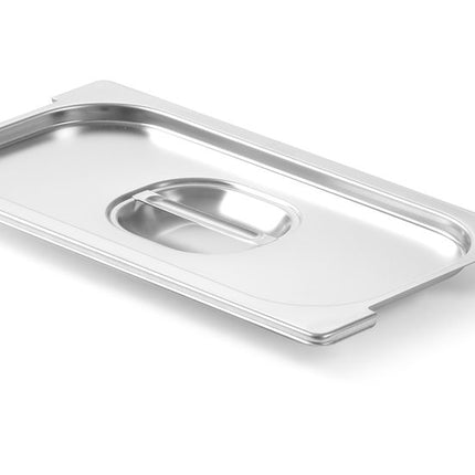 HENDI Deckel für GN-Behälter mit Griffaussparung – GN 1 / 3 – 325 × 176 mm – Produktansicht
