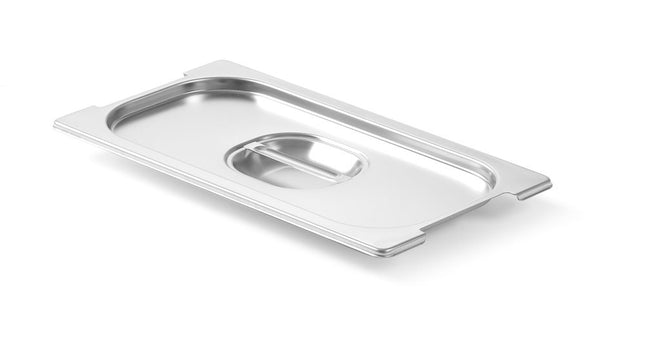 HENDI Deckel für GN-Behälter mit Griffaussparung – GN 1 / 3 – 325 × 176 mm – Produktansicht