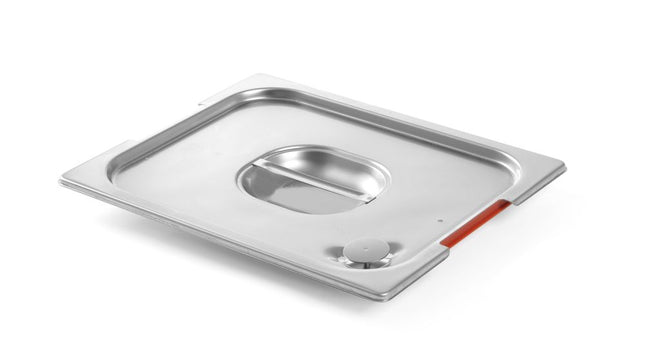 HENDI Deckel mit Griffaussparung und Silikonrand – GN 1 / 2 – 265 × 325 mm – Produktansicht