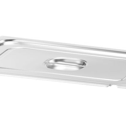 HENDI Gastronorm-Deckel mit Löffelaussparung – Profi Line – GN 1 / 1 – 530 × 325 mm – Produktansicht