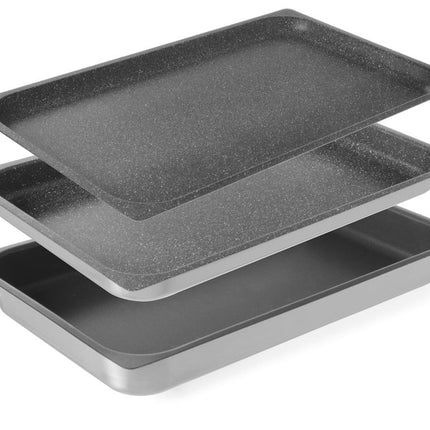 HENDI Behälter – antihaftbeschichtet – GN 1 / 1 – 530 × 325 × 65 mm – Produktansicht