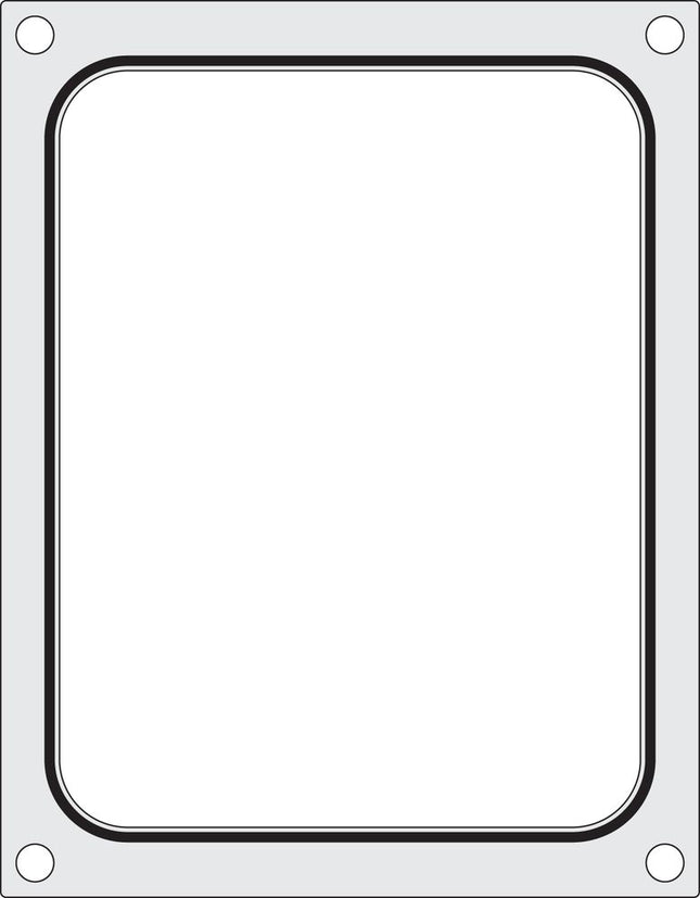 HENDI Matrize für Versiegelungsmaschine – ein Behälter (227 × 178 mm) – Produktansicht