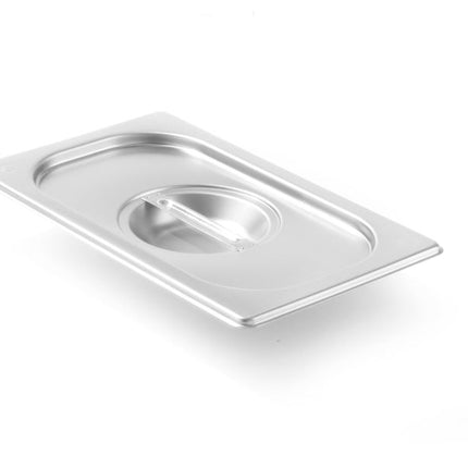 HENDI Gastronorm-Deckel – Kitchen Line – GN 1 / 4 – 265 × 162 mm – Produktansicht
