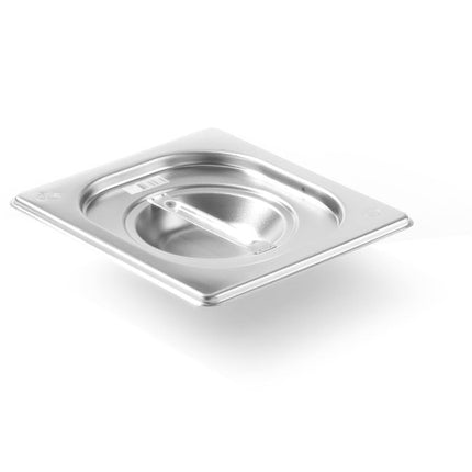HENDI Gastronorm-Deckel – Kitchen Line – GN 1 / 6 – 176 × 162 mm – Produktansicht