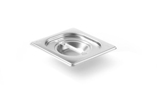 HENDI Gastronorm-Deckel – Kitchen Line – GN 1 / 6 – 176 × 162 mm – Produktansicht