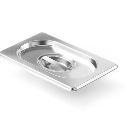 HENDI Gastronorm-Deckel – Kitchen Line – GN 1 / 9 – 176 × 108 mm – Produktansicht