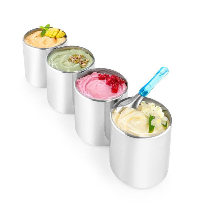 HENDI Eiscremebehälter –  rund – 7 – 6 l – Ø 200 × H 260 mm – Produktansicht