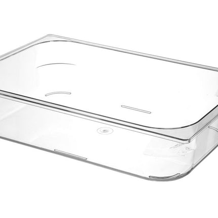 HENDI Eiscreme-Behälter Polycarbonat – 5 l – Transparent – 360 × 250 × 80 mm – Produktansicht