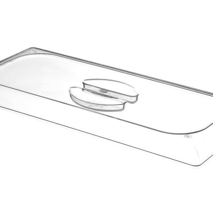 HENDI Deckel Polycarbonat für Eiscreme-Behälter – 360 × 165 mm – Produktansicht