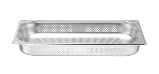 HENDI Behälter GN 1 / 1 perforiert – Kitchen Line – GN 1 / 1 – 9 l – (H)65 mm – Produktansicht