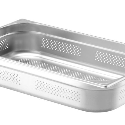 HENDI Behälter GN 1 / 1 perforiert – Kitchen Line – GN 1 / 1 – 14 l – (H)100 mm – weitere Produktansicht