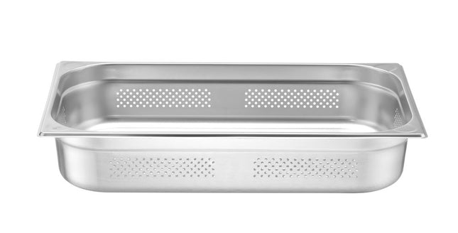 HENDI Behälter GN 1 / 1 perforiert – Kitchen Line – GN 1 / 1 – 14 l – (H)100 mm – Produktansicht