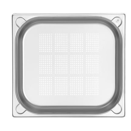 HENDI Behälter GN 2 / 3 perforiert – Kitchen Line – GN 2 / 3 – 5.5 l – (H)65 mm – weitere Produktansicht