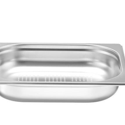 HENDI Behälter GN 1 / 2 perforiert – Kitchen Line – GN 1 / 2 – 4 l – (H)65 mm – Produktansicht