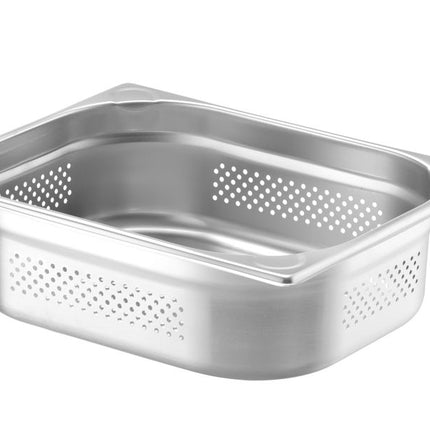 HENDI Behälter GN 1 / 2 perforiert – Kitchen Line – GN 1 / 2 – 6.5 l – (H)100 mm – weitere Produktansicht
