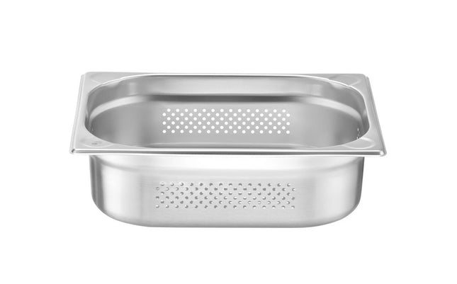 HENDI Behälter GN 1 / 2 perforiert – Kitchen Line – GN 1 / 2 – 6.5 l – (H)100 mm – Produktansicht